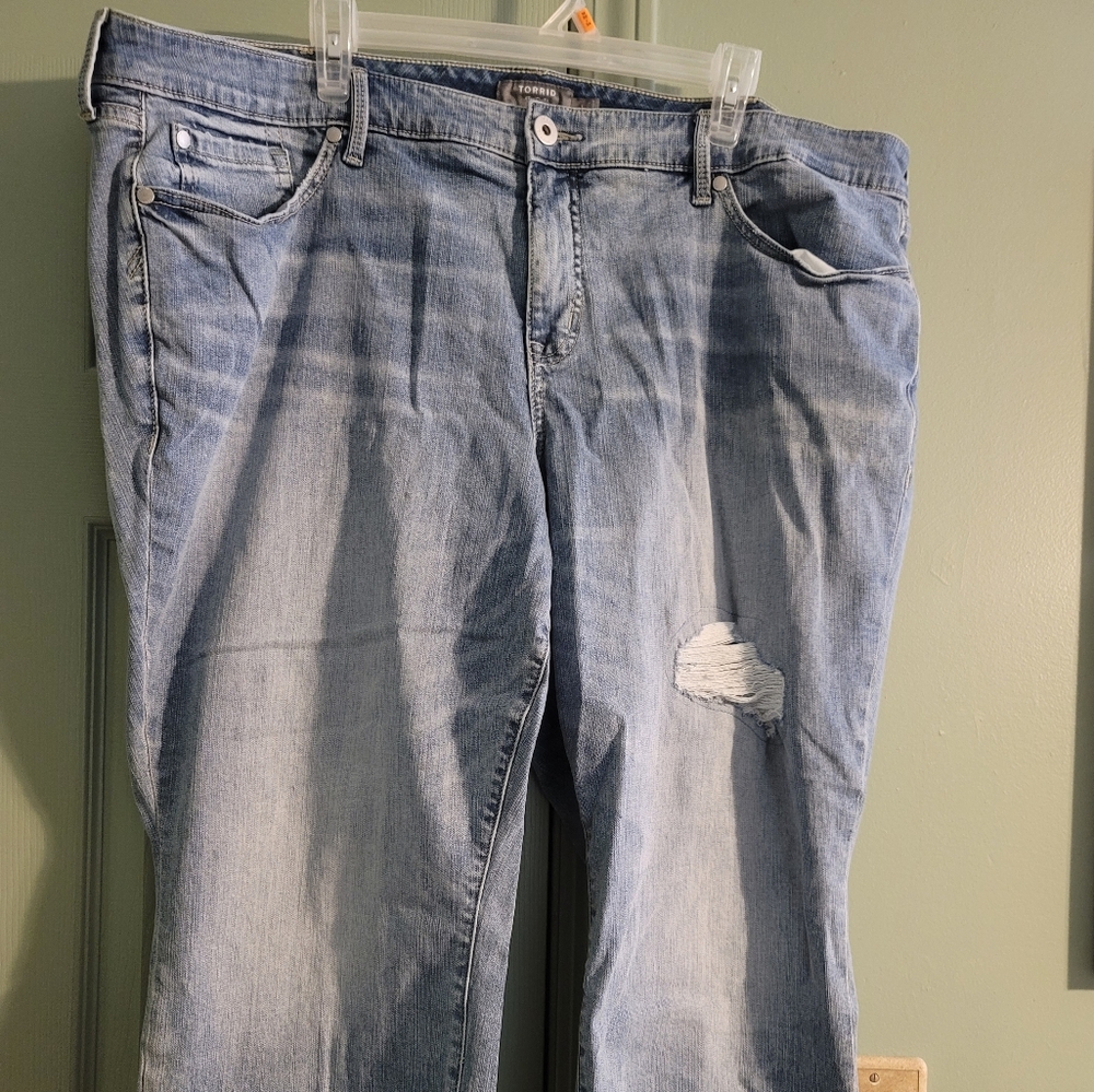 Denim Crop Jeans